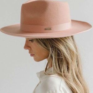 NWT Gigi Pip Monroe Rancher Hat - Dusty Pink